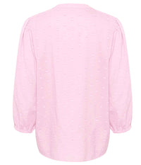 KAFFE JOLLIA BLUSE I PINK MIST