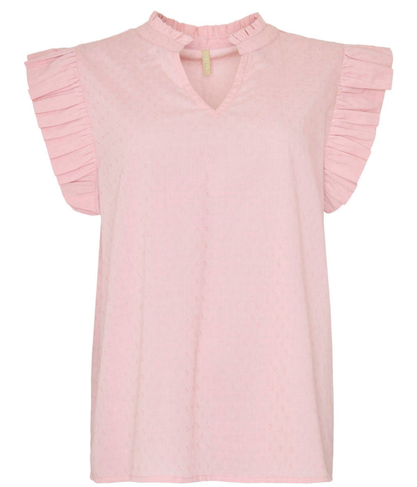 OFELIA RIKKE BLUSE I ROSE
