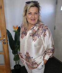 Soulmate skjorte i cremefarvet