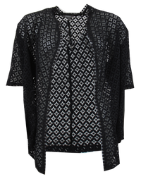 OFELIA ARABELLA CARDIGAN I SORT