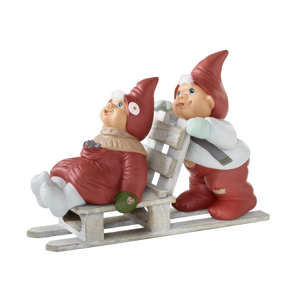 2020- ÅRSNISSEPAR HANS CHRISTIAN OG JANNE MED RØDT HJERTE