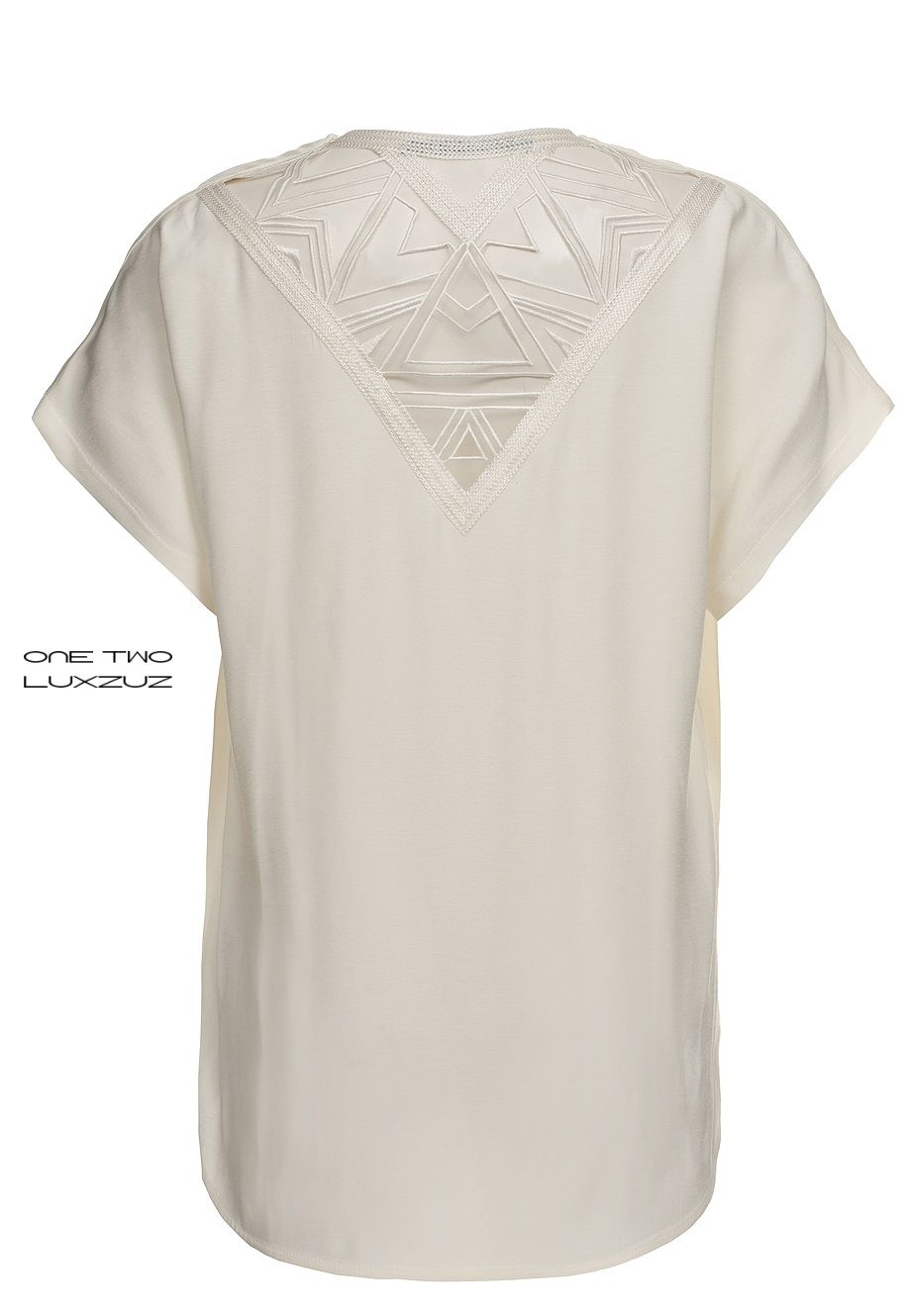 ONE-TWO BLUSE I HVID