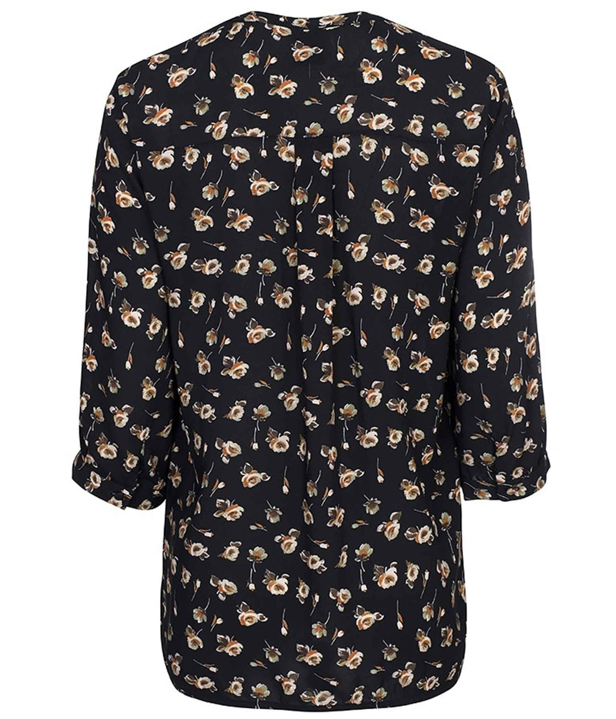 ONE-TWO MAGGIA SKJORTEBLUSE I SORT