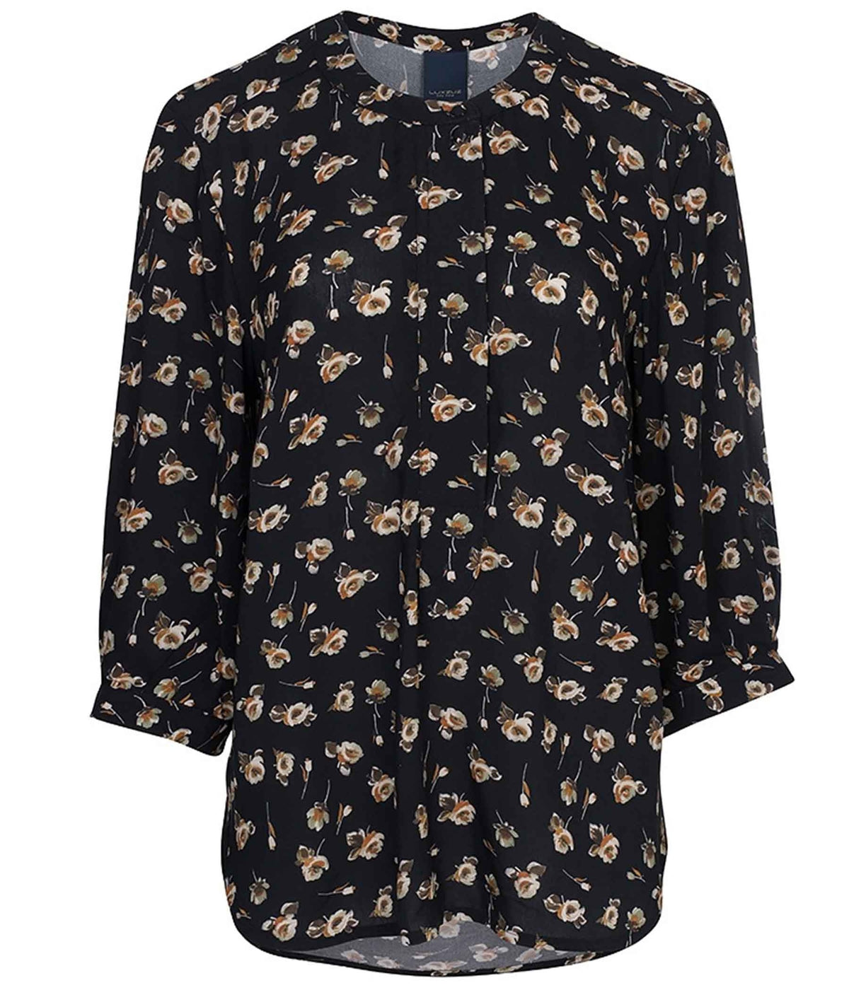 ONE-TWO MAGGIA SKJORTEBLUSE I SORT