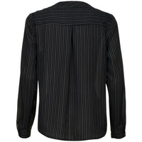 ONE-TWO LUXZUZ SKJORTEBLUSE I SORT