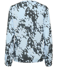 COFFEE DITTE BLOUSE GRAY BLUE