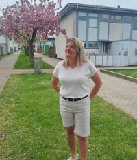 FRANSA ENA SHORTS IN BIRCH.