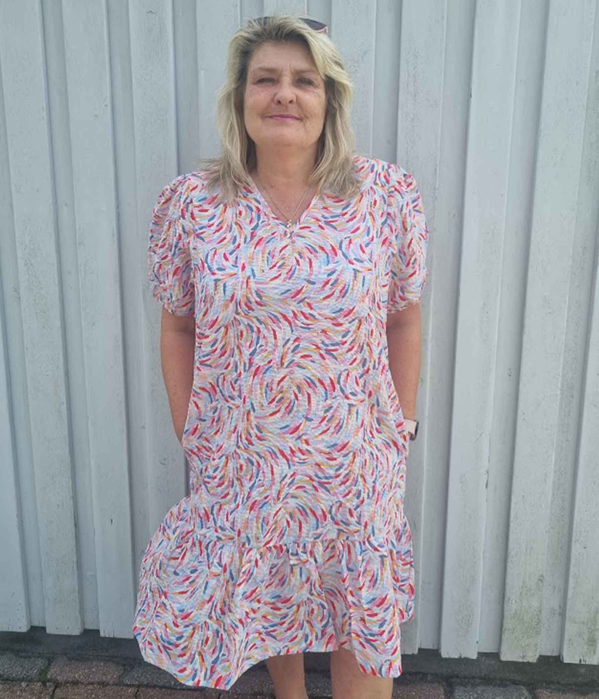 ONE-TWO NANETTE DRESS IN PINK