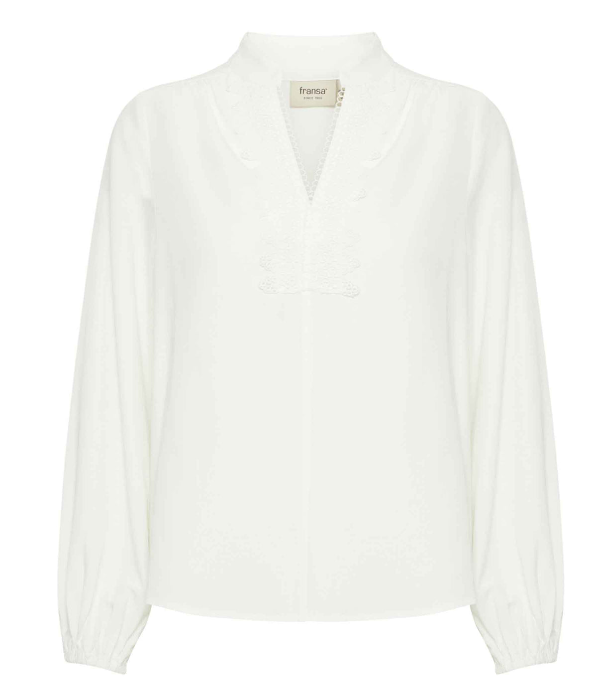 FRANSA VIGGA BLOUSE IN WHITE