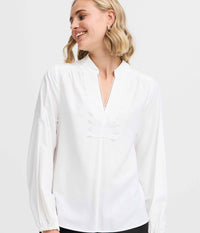 FRANSA VIGGA BLOUSE IN WHITE