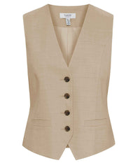 B.YOUNG DETINA VEST IN SAND