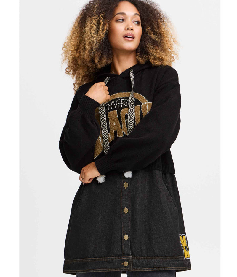 SORBET BINTE SWEATSHIRT IN BLACK