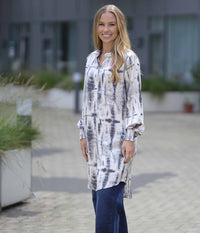 PREPAIR TABITTA DRESS IN BLUE GRAY