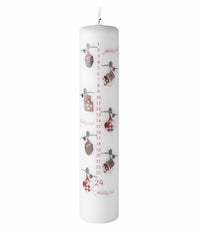 KLARBORG CALENDAR LIGHT NISSERIKKER WHITE - 2022