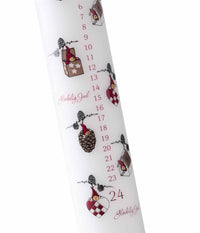 KLARBORG CALENDAR LIGHT NISSERIKKER WHITE - 2022