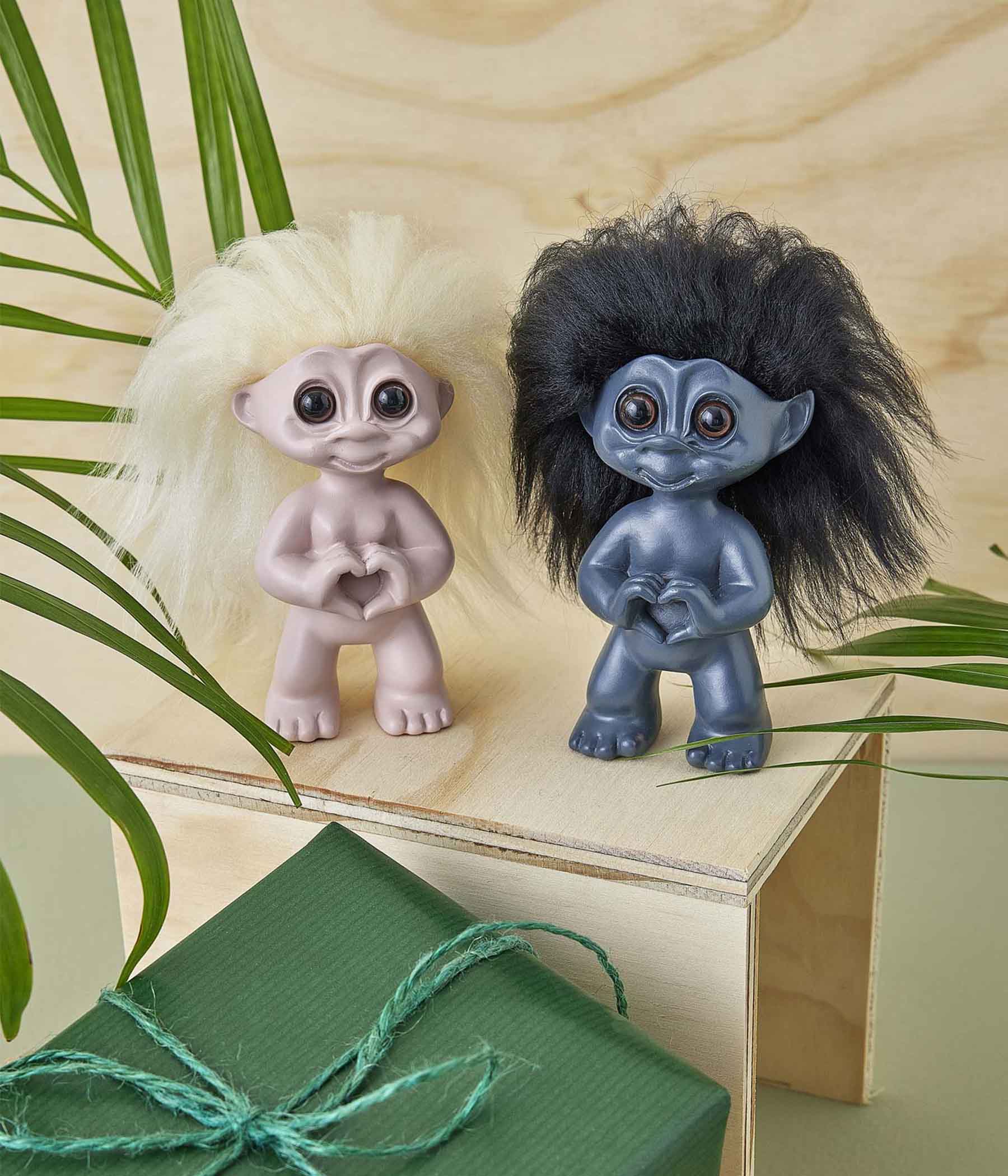 Lucky Troll Pink with Heart – Heidisbutik