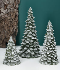 GRANDAM JULETRÆ MED SNE  - 25 CM