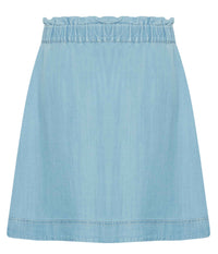 B.YOUNG LANA SKIRT IN LIGHT BLUE DENIM