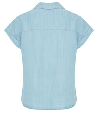 B.YOUNG LANA SHIRT IN LIGHT DENIM BLUE