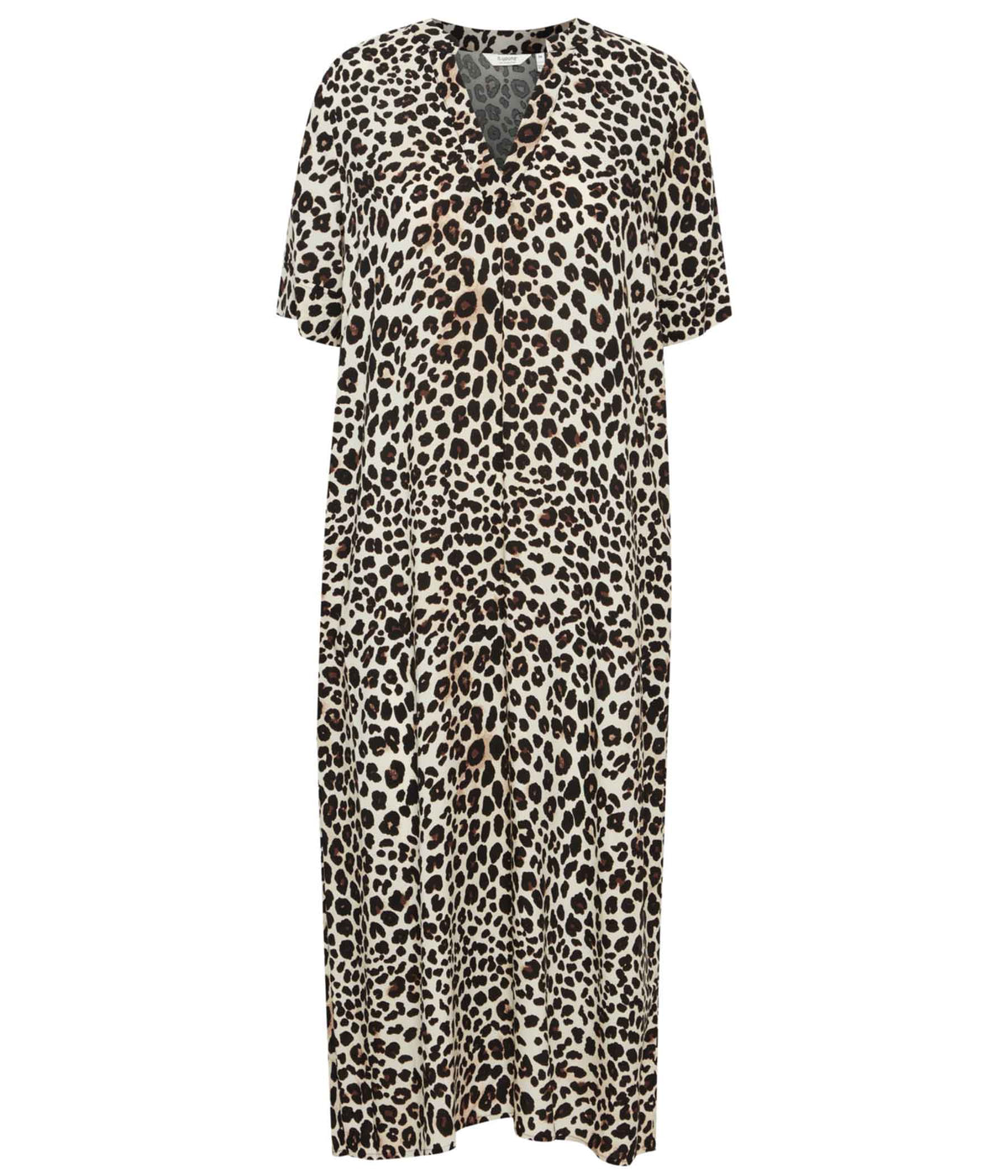 B.YOUNG JOELLA DRESS IN LEOPARD PRINT