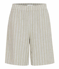 B.YOUNG FALAKKA SHORTS STRIPED SAND.