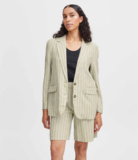 B.YOUNG FALAKKA BLAZER IN STRIPED SAND
