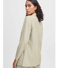 B.YOUNG FALAKKA BLAZER IN STRIPED SAND