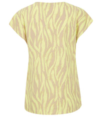 B.YOUNG FALAKKA BLOUSE IN LIME AND SAND