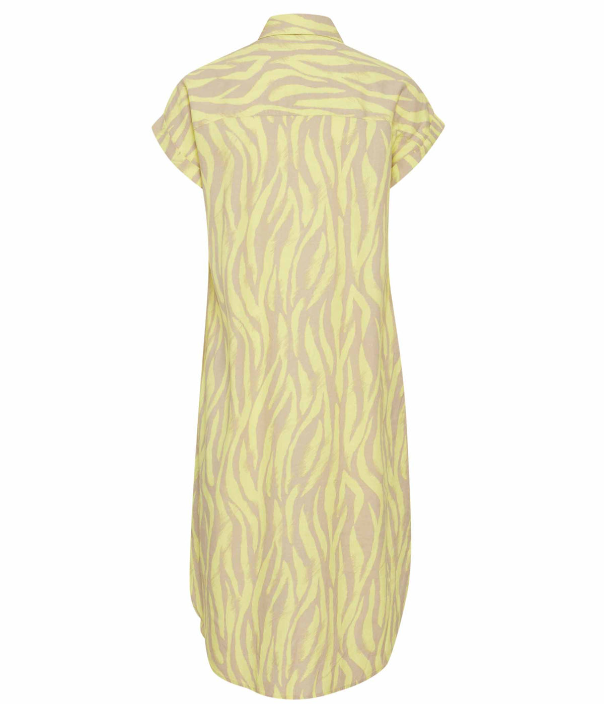 B.YOUNG FALAKKA DRESS IN LIME AND SAND