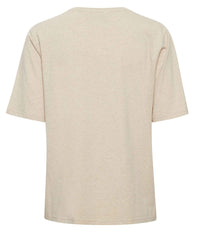 B.YOUNG PAMILA MELANCE T-SHIRT IN BIRCH