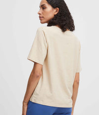 B.YOUNG PAMILA MELANCE T-SHIRT IN BIRCH