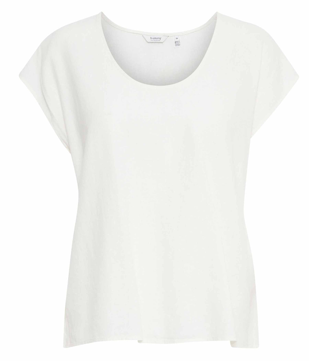 B.YOUNG FALAKKA BLOUSE IN LIME WHITE