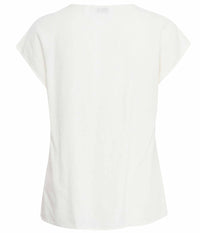 B.YOUNG FALAKKA BLOUSE IN LIME WHITE