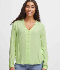 B.YOUNG SHIRT IN LIME GREEN