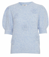 B.YOUNG MARLOTTE KNITTING IN LIGHT BLUE
