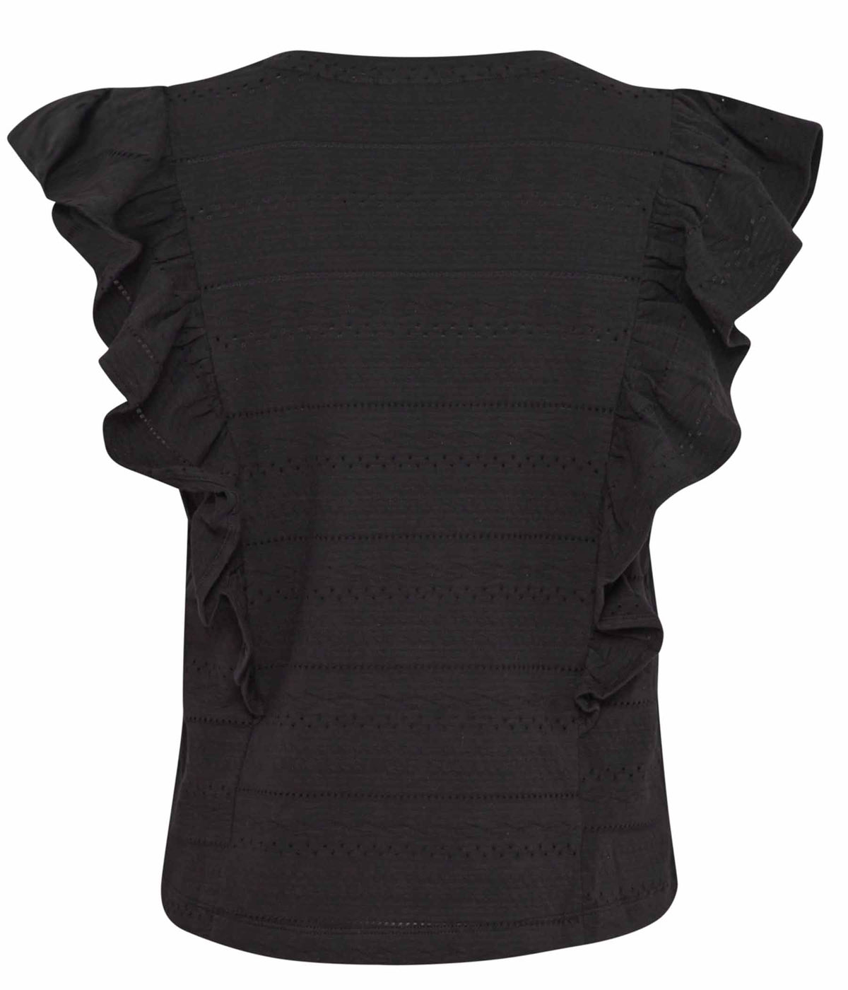 B.YOUNG PIERI T-SHIRT IN BLACK 