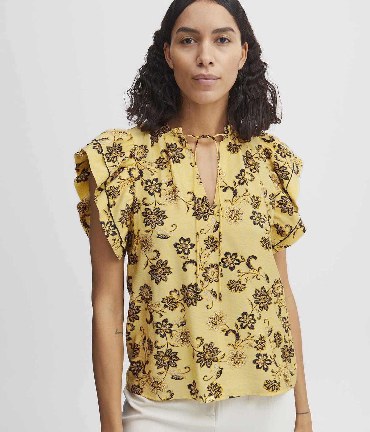 B.YOUNG HAZEL TOP IN SUN MIX 
