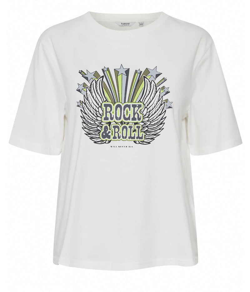 B.YOUNG T-SHIRT IN WHITE