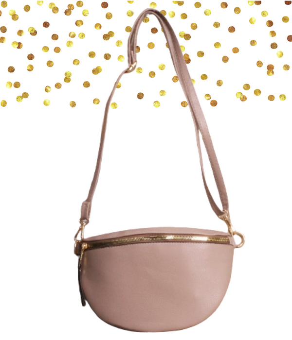 BUMBAG TASKE I SAND - TAUPE