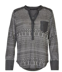 CREAM KIMMI BLUSE I GRÅ