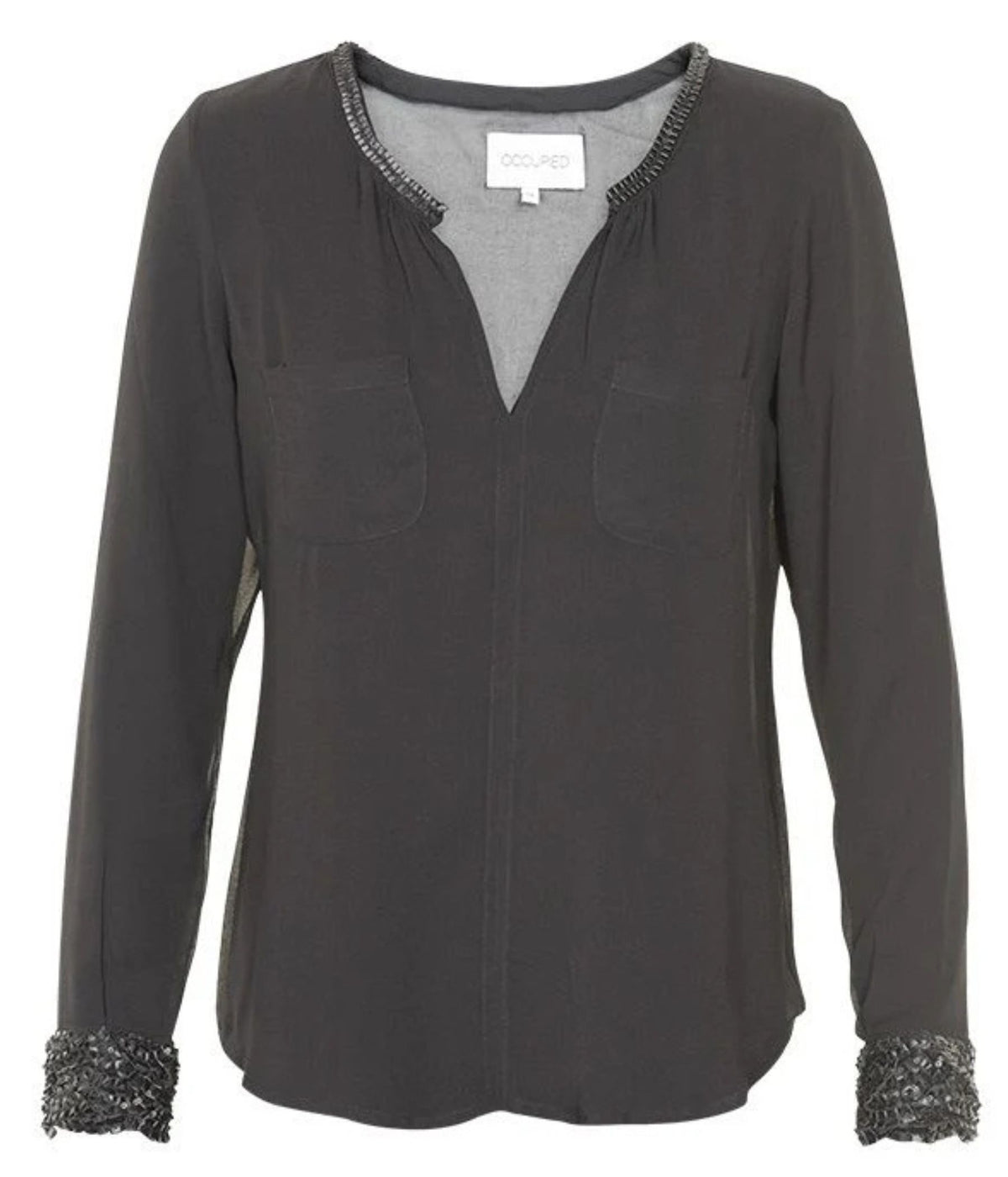 FEATURA BLUSE I SORT