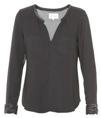 FEATURA BLUSE I SORT