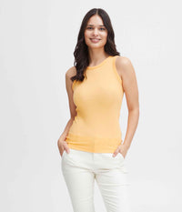 FRANCE HIZAMOND TOP IN APRICOT WASH 