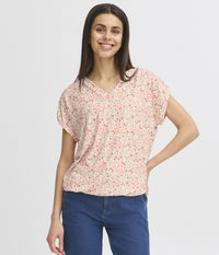 FRANSA TEE T-SHIRT I ROSA