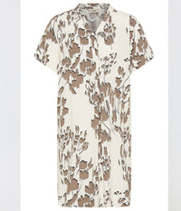 FRANSA HEAT KJOLE/TUNIKA I MØRK SAND