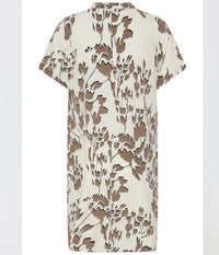 FRANSA HEAT KJOLE/TUNIKA I MØRK SAND