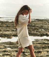 FRANSA JUNA SHORTS IN LIGHT SAND