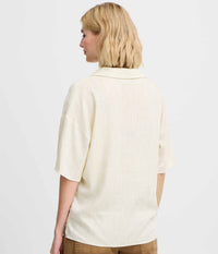 FRANSA JUNA SHIRT IN LIGHT SAND