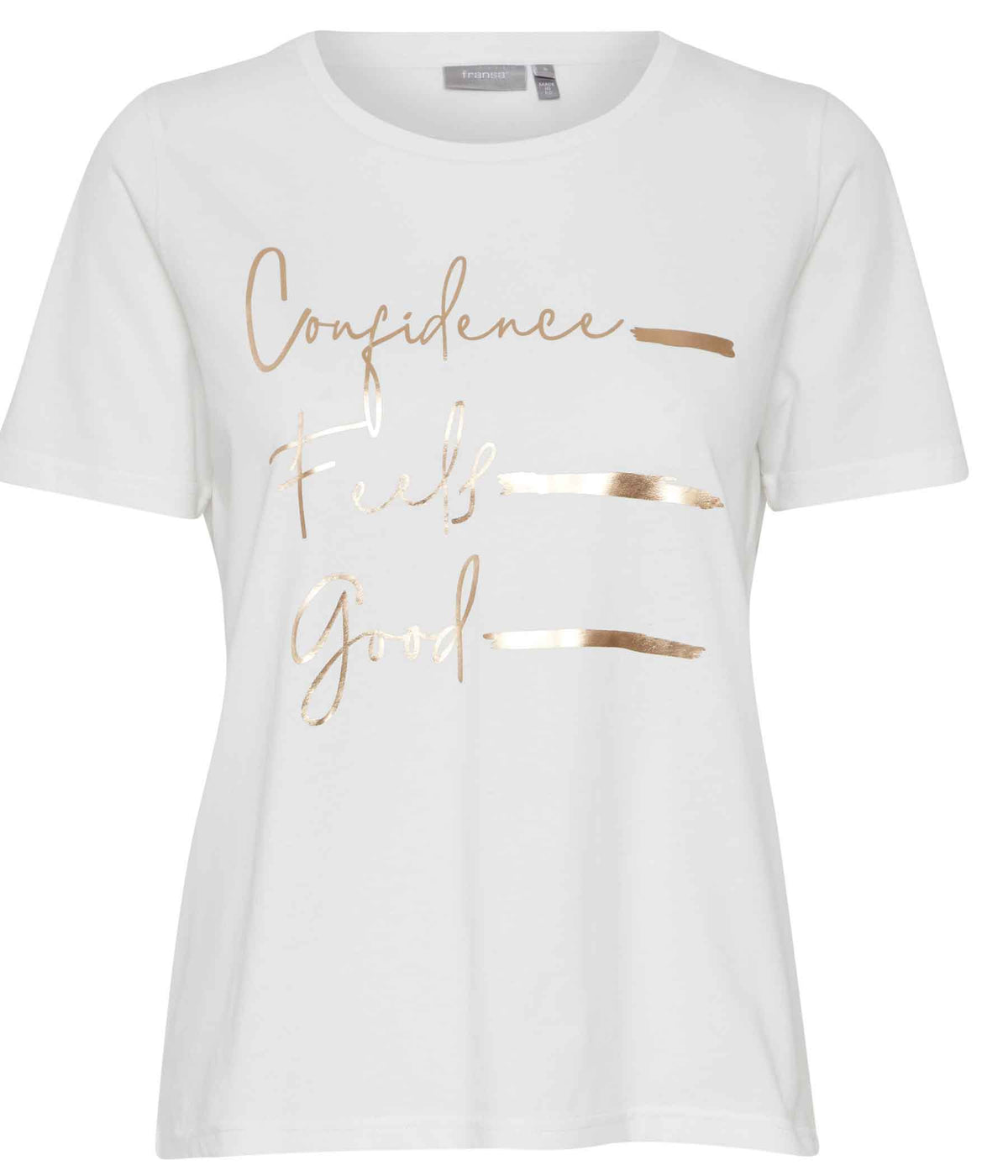 FRANSA TORGA T-SHIRT IN WHITE