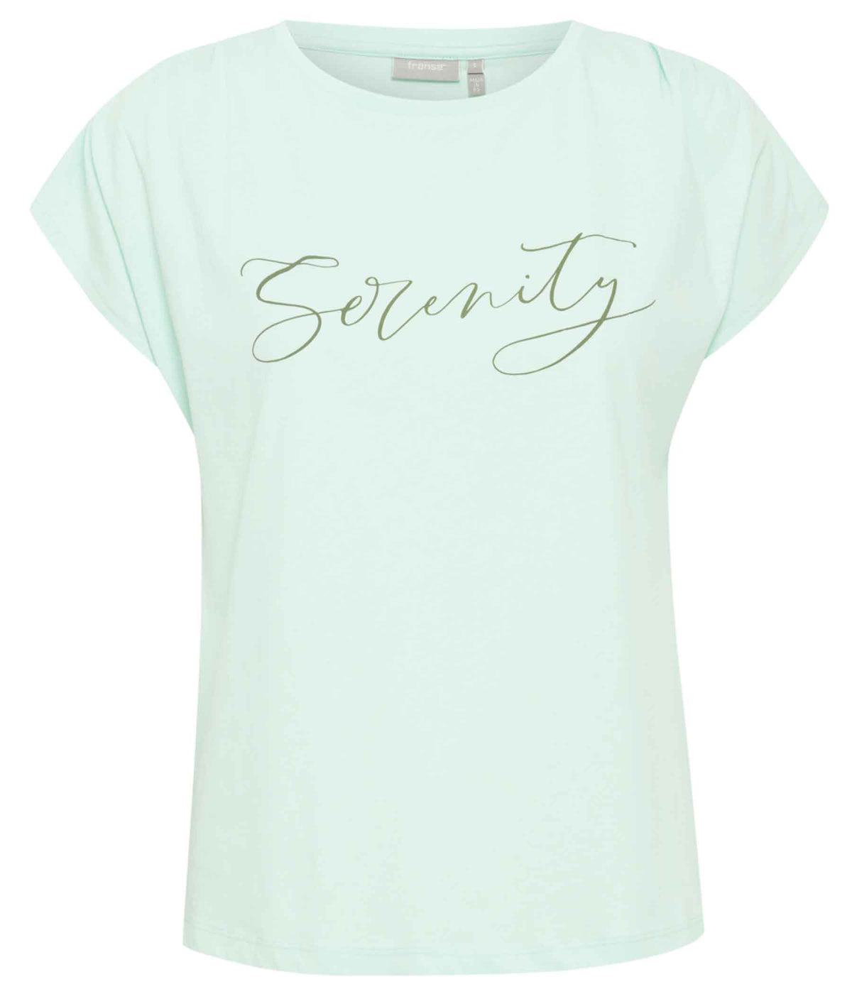 FRANSA ALLI TEE T-SHIRT IN LIGHT GREEN